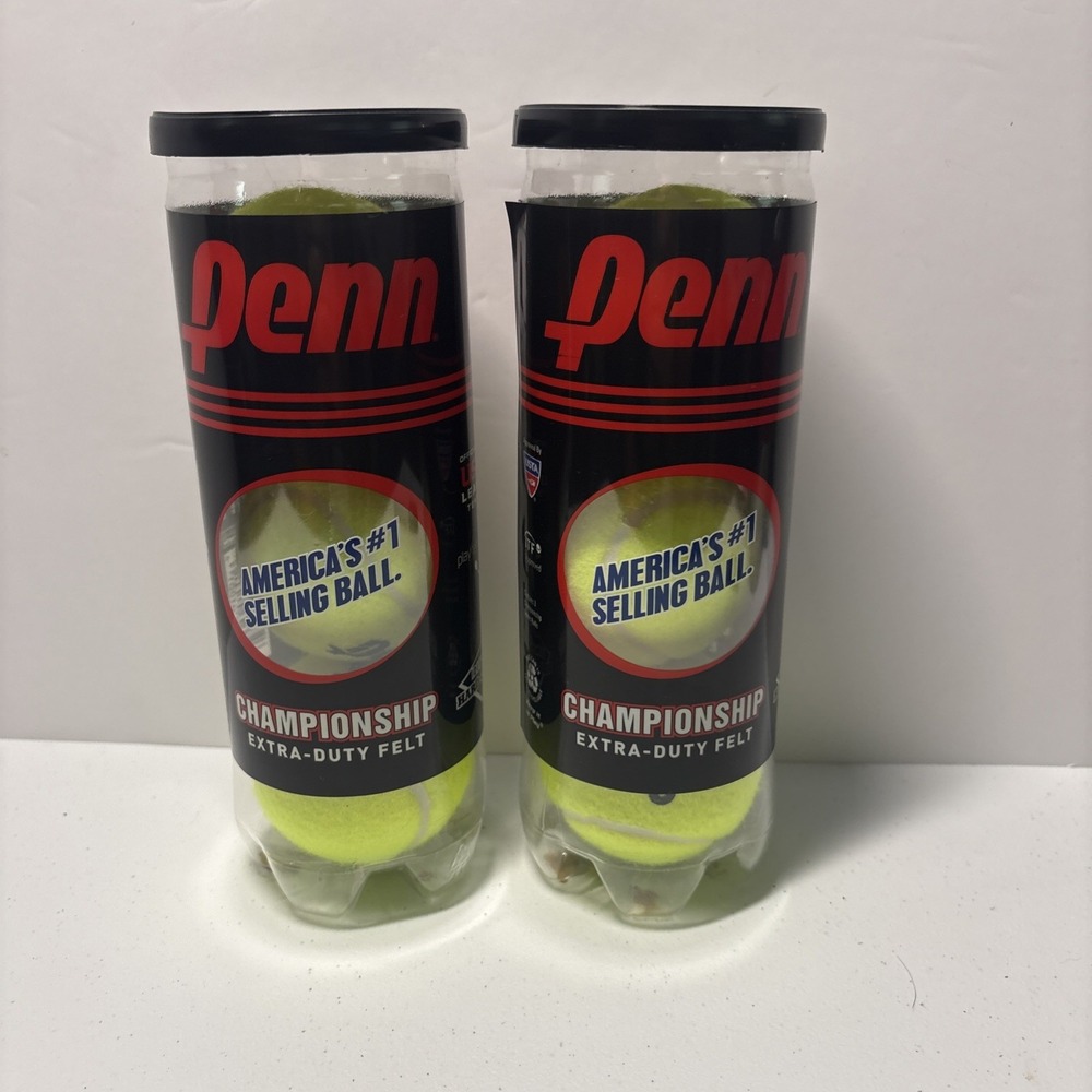 Penn Championship Extra Duty Felt Tennis Ball (Pack of 2-6 Balls) New Sealed